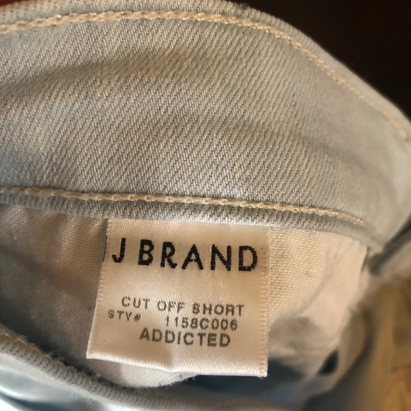 J brand very light blue shorts - Picture 8 of 9